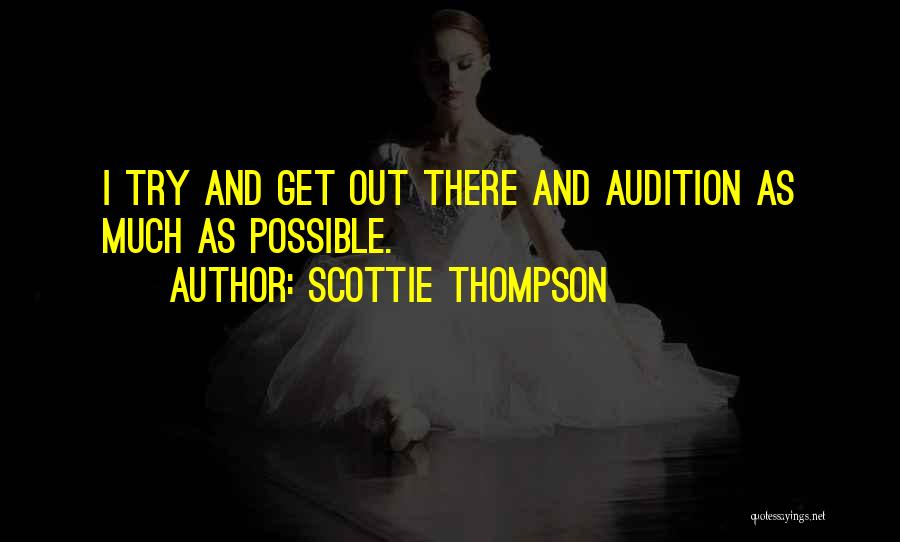 Scottie P Quotes By Scottie Thompson