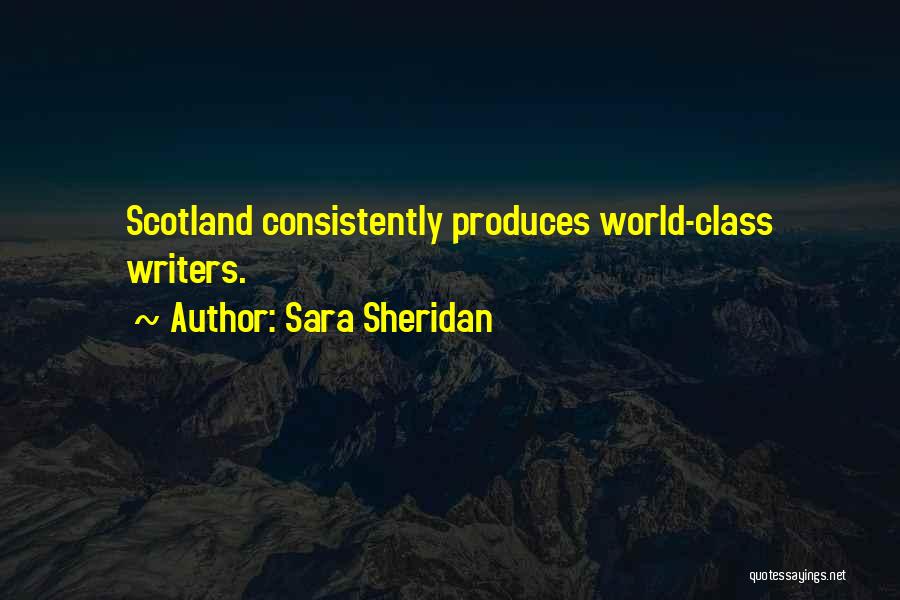 Scottish Culture Quotes By Sara Sheridan