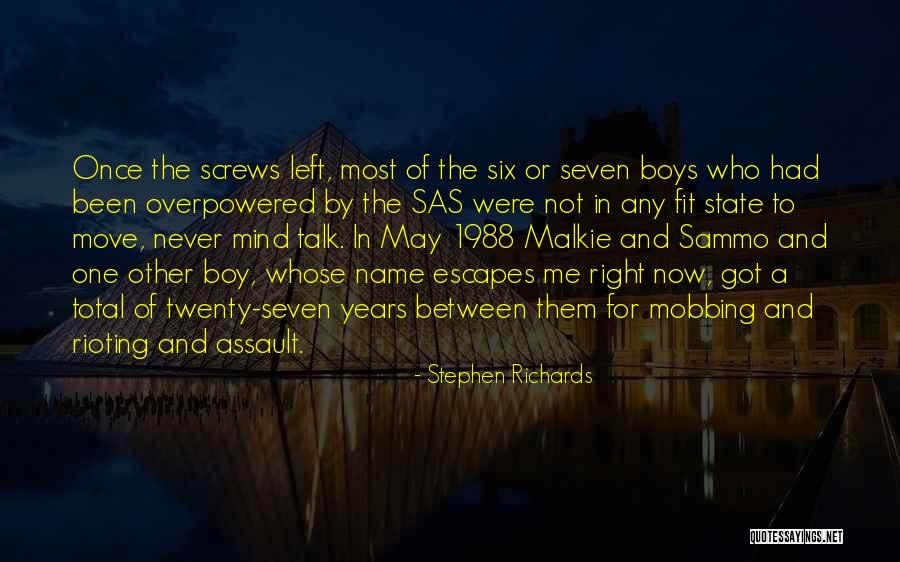Scottish Penal System Quotes By Stephen Richards Scottish Penal System Quotes By Stephen Richards