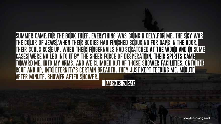 Scouring Quotes By Markus Zusak