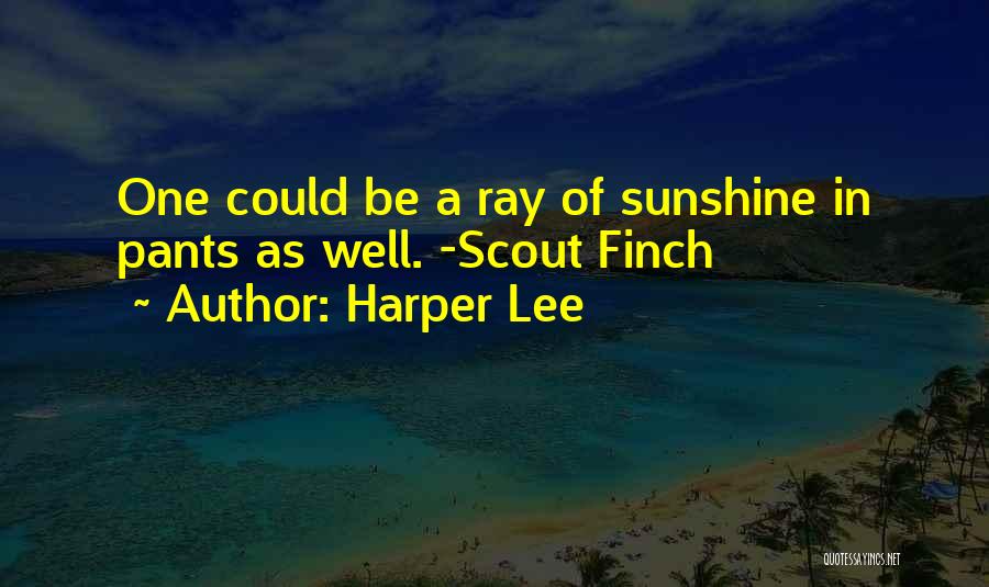 Scout Finch's Quotes By Harper Lee