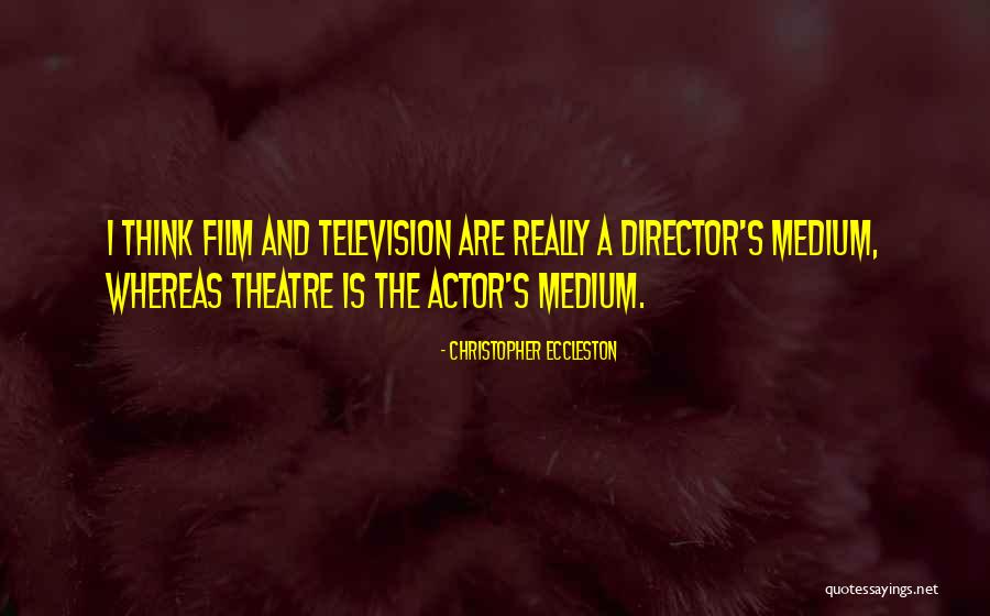 Scout Maturing Quotes By Christopher Eccleston Scout Maturing Quotes By Christopher Eccleston