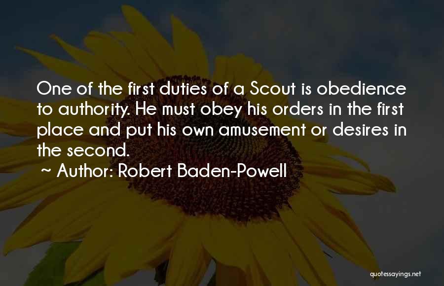 Scout Quotes By Robert Baden-Powell
