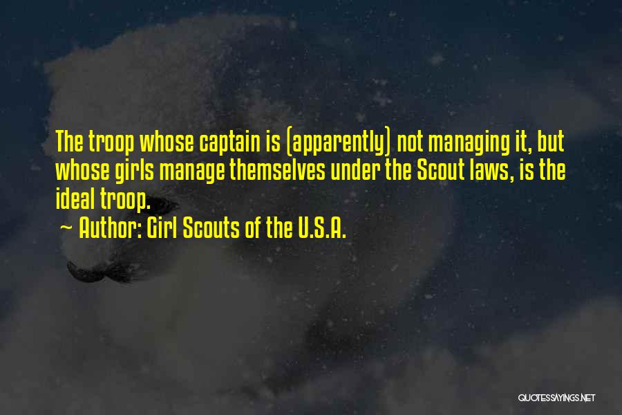 Scouts-many-marshes Quotes By Girl Scouts Of The U.S.A.