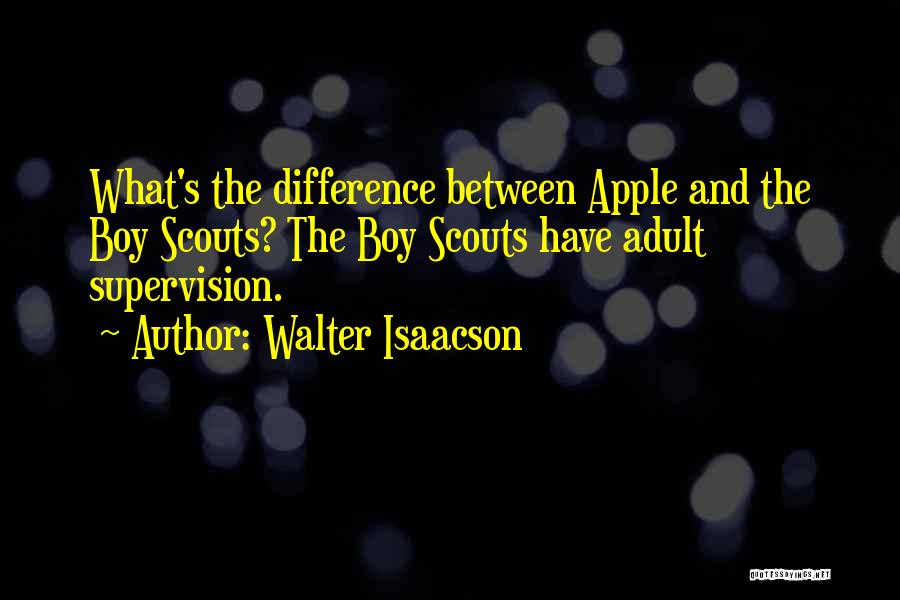 Scouts-many-marshes Quotes By Walter Isaacson