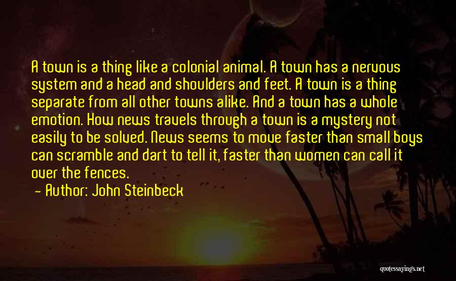 Scramble Quotes By John Steinbeck