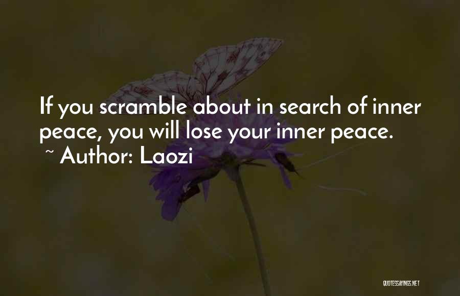 Scramble Quotes By Laozi