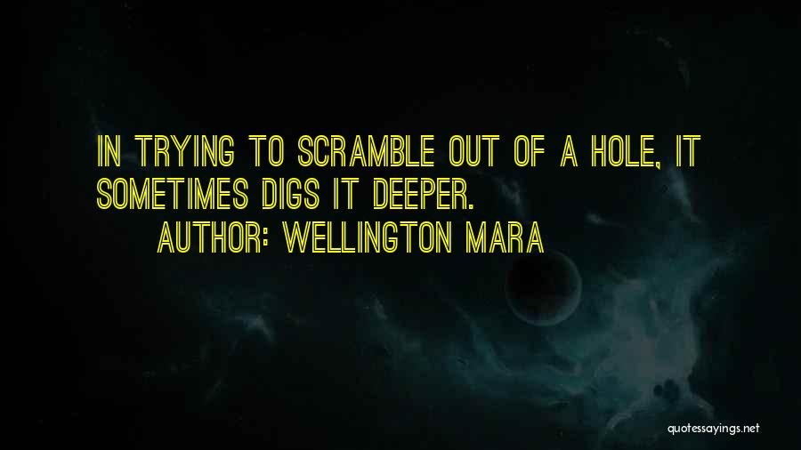 Scramble Quotes By Wellington Mara