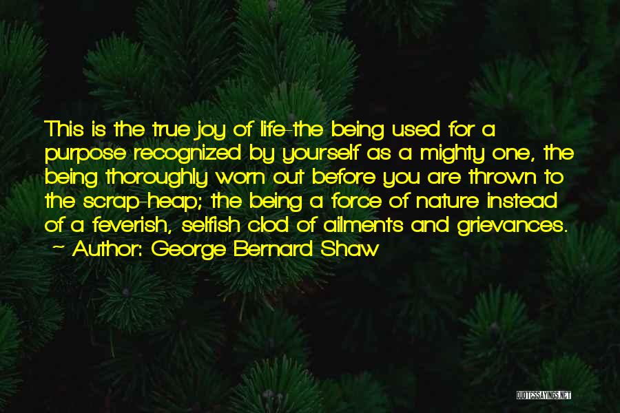 Scrap Heap Quotes By George Bernard Shaw