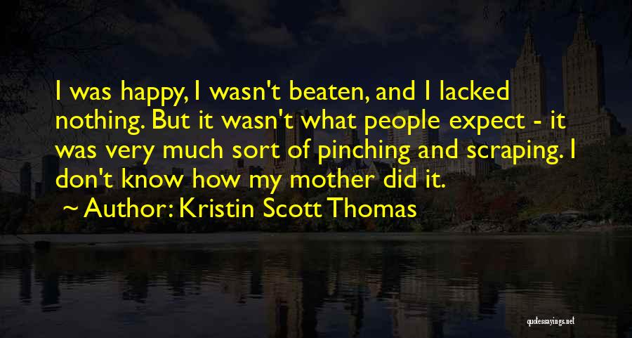 Scraping Quotes By Kristin Scott Thomas