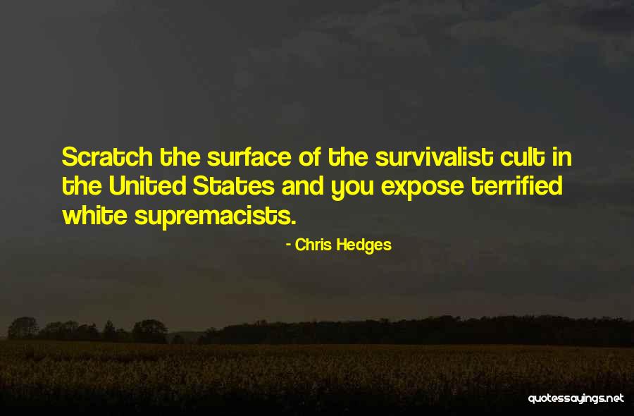 Scratch The Surface Quotes By Chris Hedges