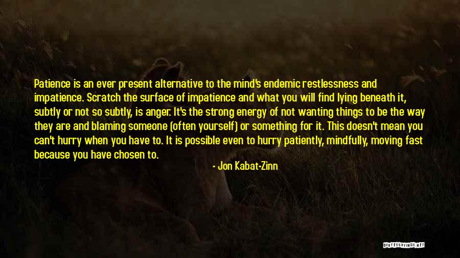 Scratch The Surface Quotes By Jon Kabat-Zinn