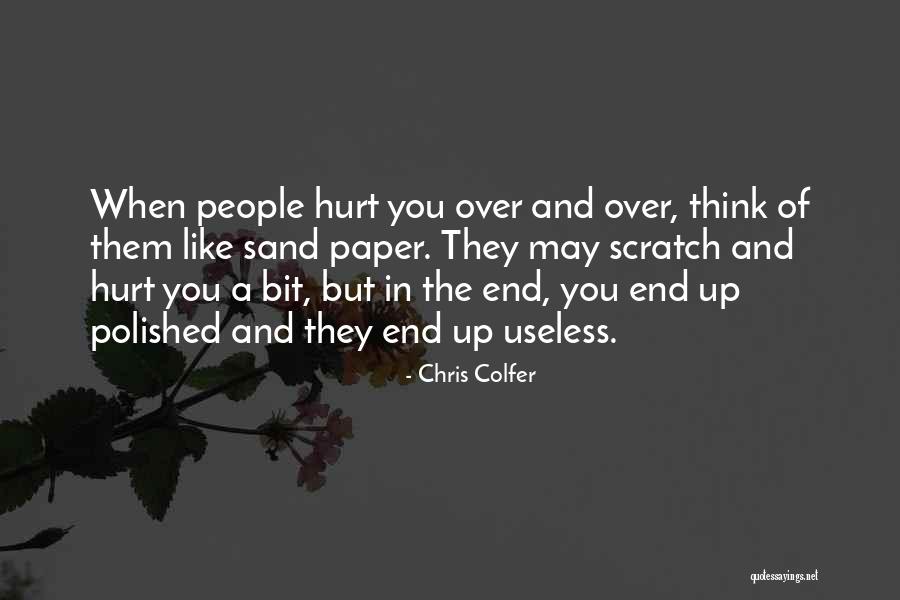 Scratch You Quotes By Chris Colfer Scratch You Quotes By Chris Colfer