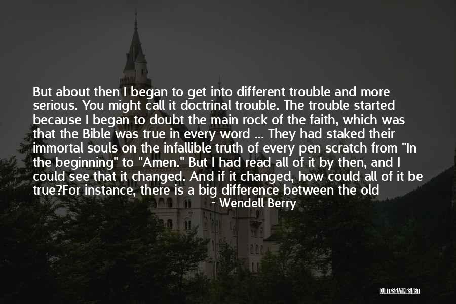 Scratch You Quotes By Wendell Berry Scratch You Quotes By Wendell Berry