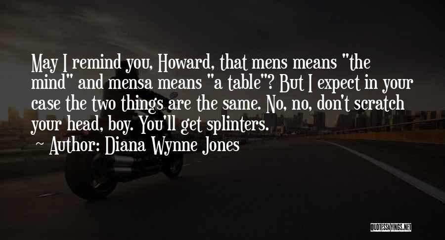 Scratch Your Head Quotes By Diana Wynne Jones