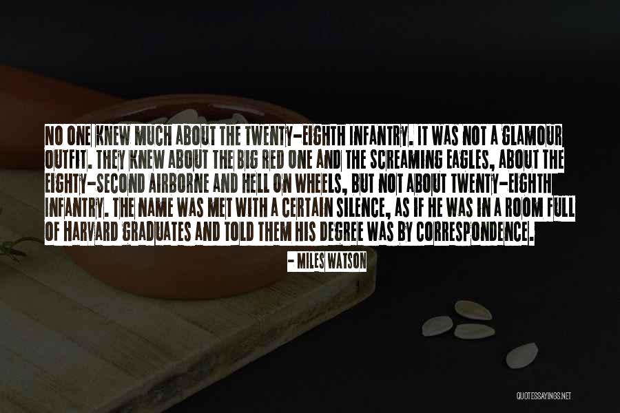 Screaming Eagles Quotes By Miles Watson Screaming Eagles Quotes By Miles Watson