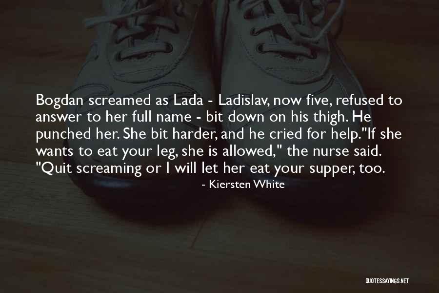 Screaming For Help Quotes By Kiersten White Screaming For Help Quotes By Kiersten White