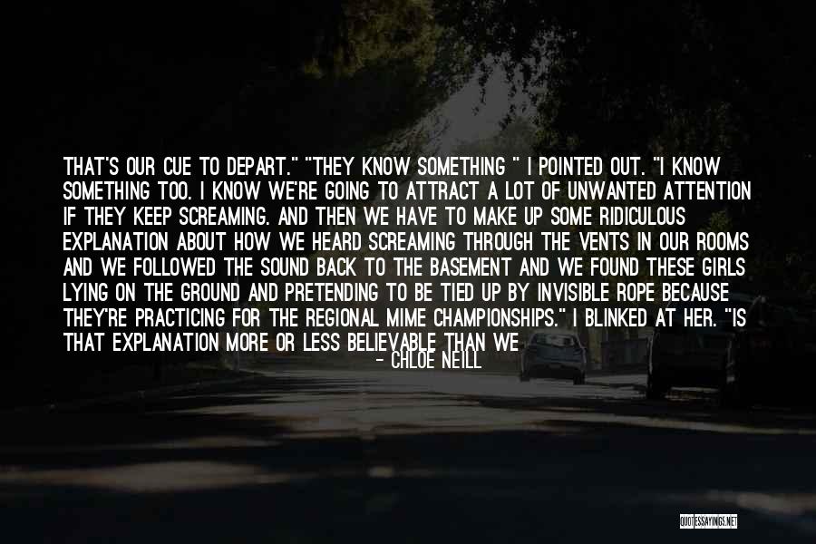 Screaming Girls Quotes By Chloe Neill Screaming Girls Quotes By Chloe Neill