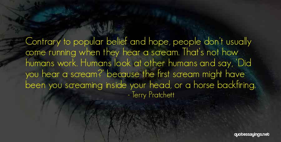 Screaming On The Inside Quotes By Terry Pratchett Screaming On The Inside Quotes By Terry Pratchett