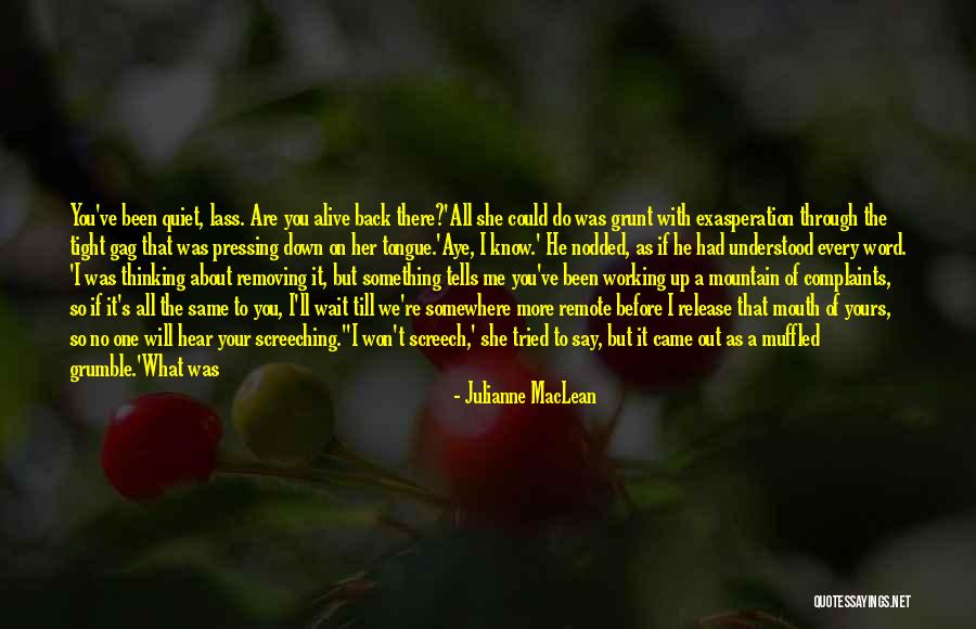 Screech Quotes By Julianne MacLean Screech Quotes By Julianne MacLean