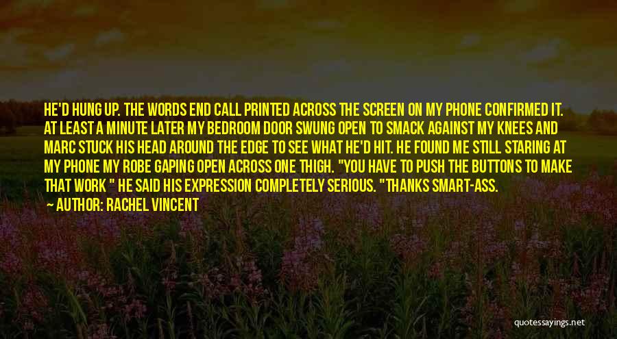 Screen Door Quotes By Rachel Vincent