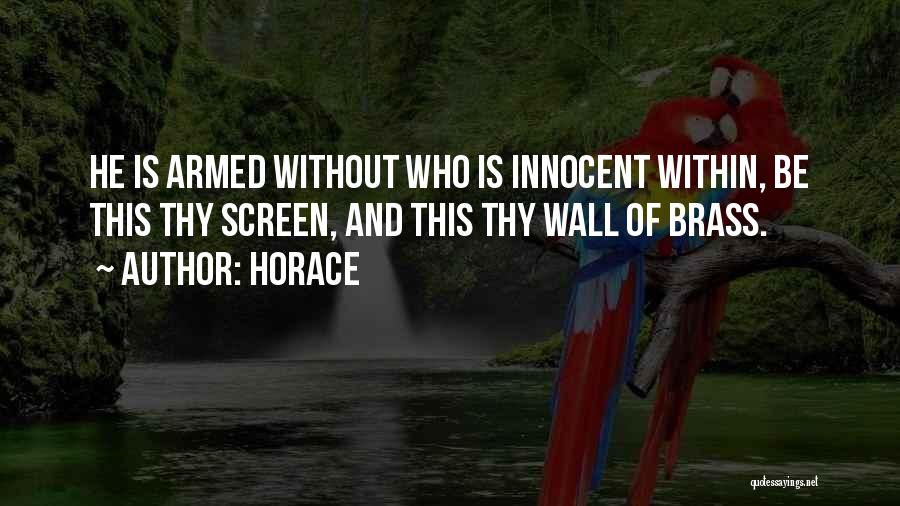 Screen Quotes By Horace