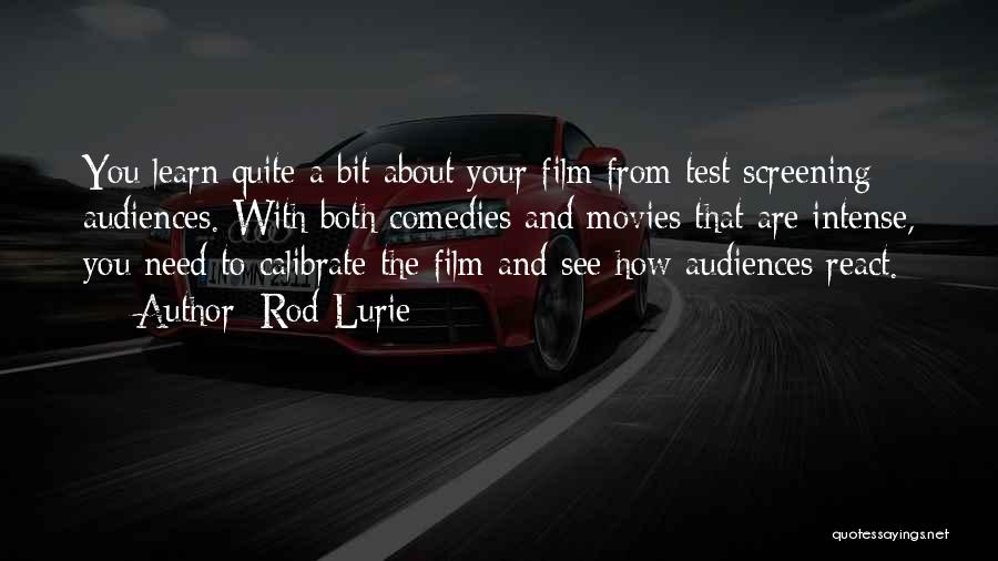 Screening Quotes By Rod Lurie