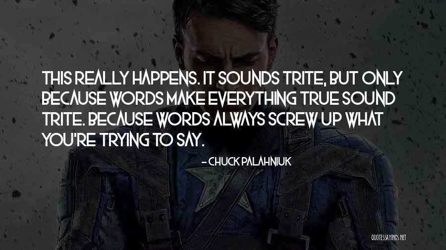 Screw Everything Quotes By Chuck Palahniuk Screw Everything Quotes By Chuck Palahniuk