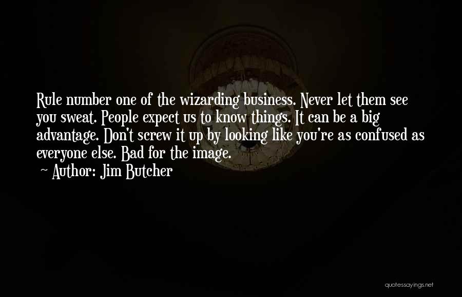 Screw Things Up Quotes By Jim Butcher