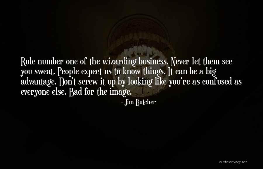 Screw Things Up Quotes By Jim Butcher