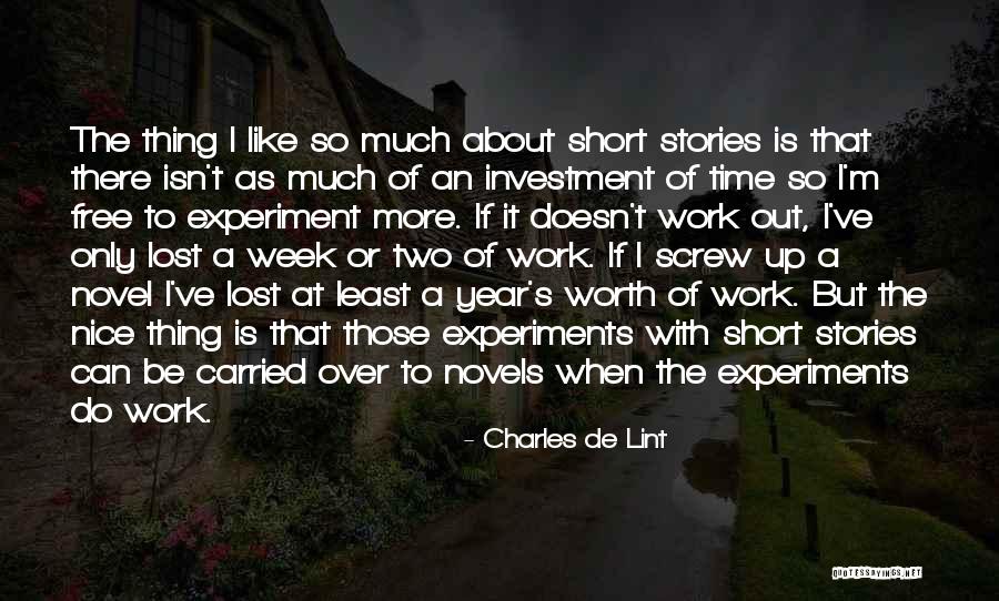 Screw Up Quotes By Charles De Lint Screw Up Quotes By Charles De Lint