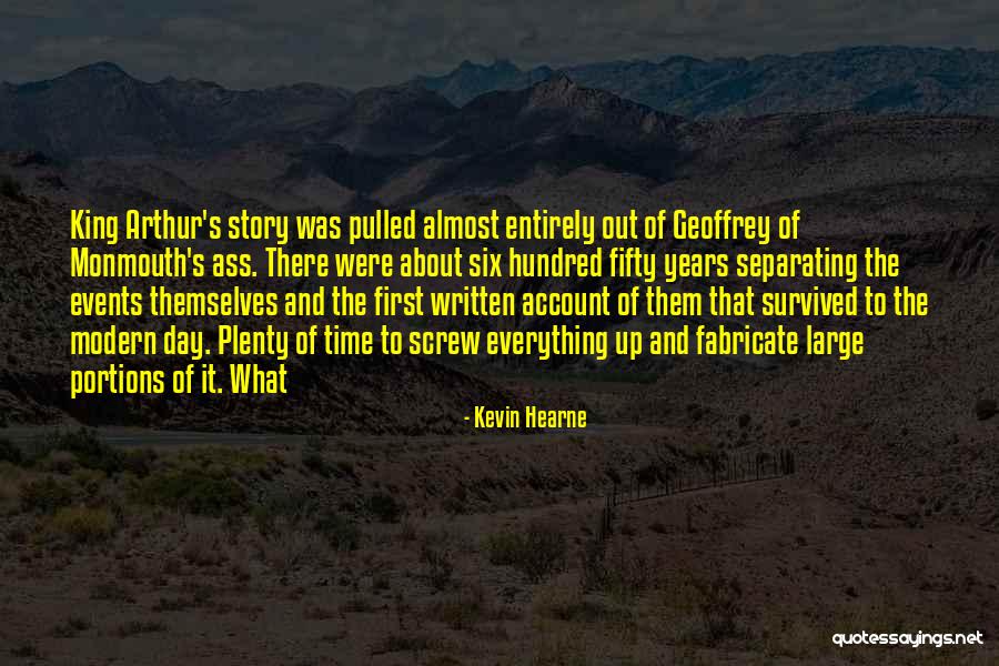 Screw Up Quotes By Kevin Hearne Screw Up Quotes By Kevin Hearne