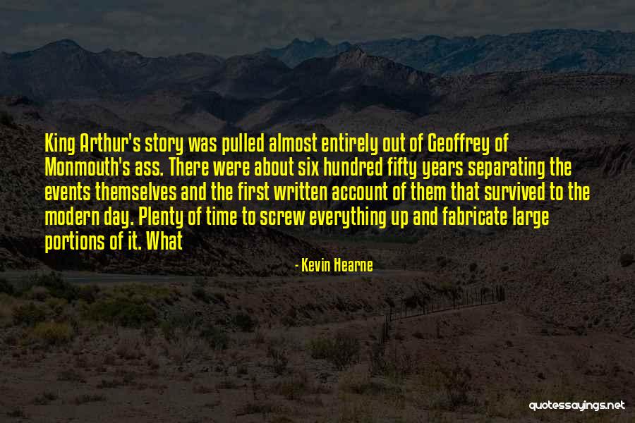 Screw Up Quotes By Kevin Hearne