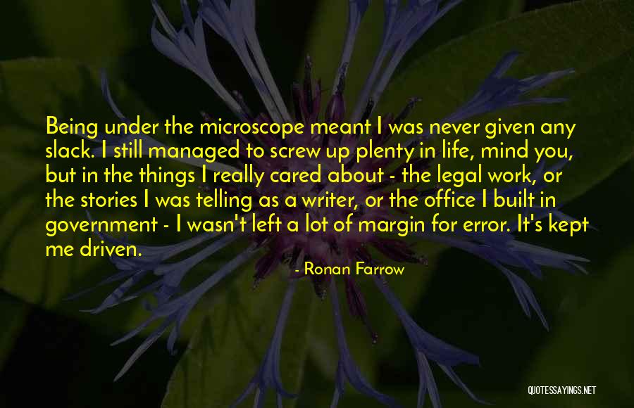 Screw Up Quotes By Ronan Farrow Screw Up Quotes By Ronan Farrow