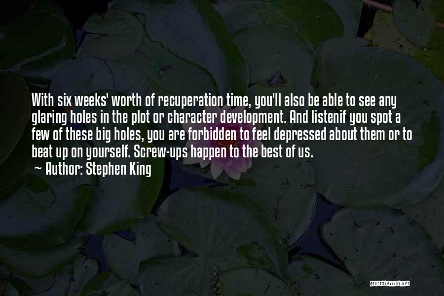 Screw Up Quotes By Stephen King