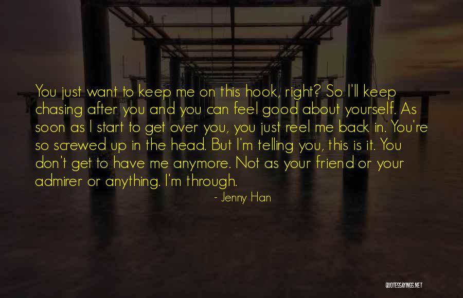 Screwed Over Quotes By Jenny Han Screwed Over Quotes By Jenny Han