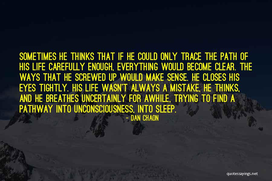 Screwed Up Life Quotes By Dan Chaon