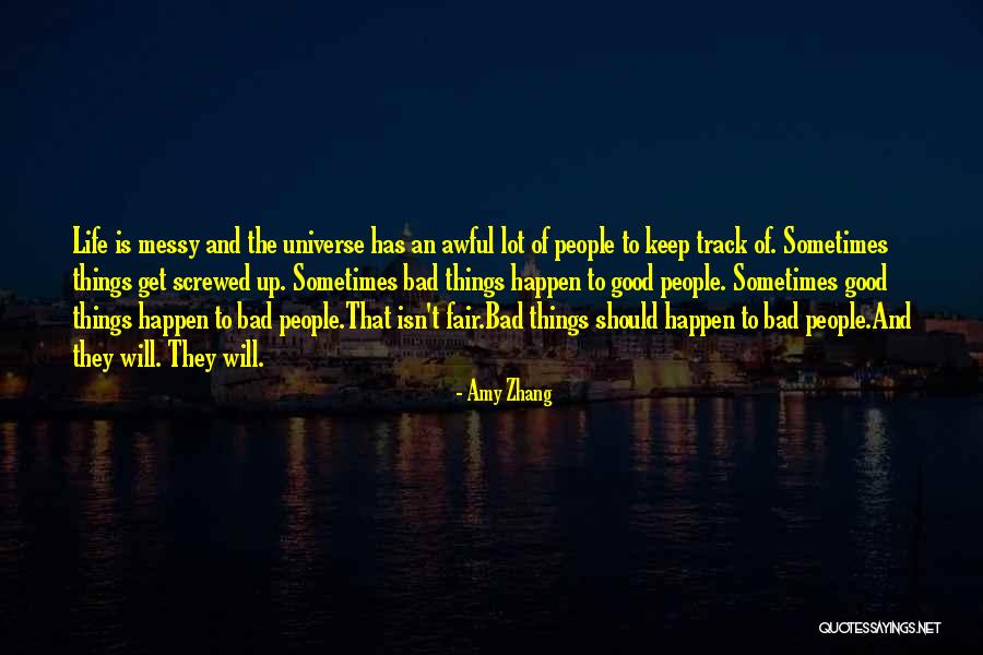 Screwed Up Quotes By Amy Zhang Screwed Up Quotes By Amy Zhang