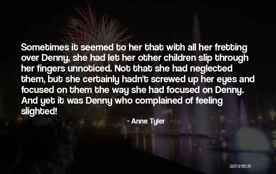 Screwed Up Quotes By Anne Tyler Screwed Up Quotes By Anne Tyler