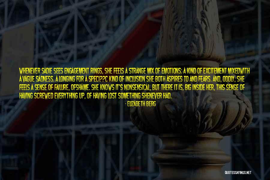 Screwed Up Quotes By Elizabeth Berg Screwed Up Quotes By Elizabeth Berg