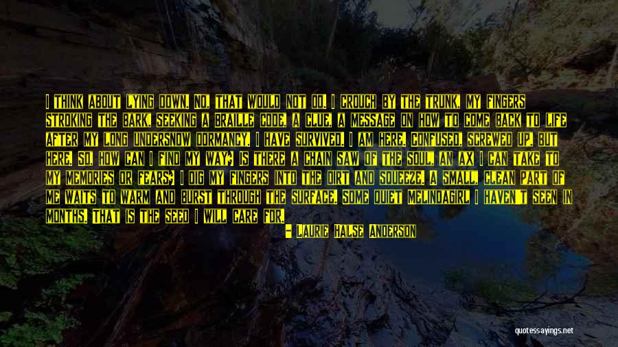 Screwed Up Quotes By Laurie Halse Anderson Screwed Up Quotes By Laurie Halse Anderson