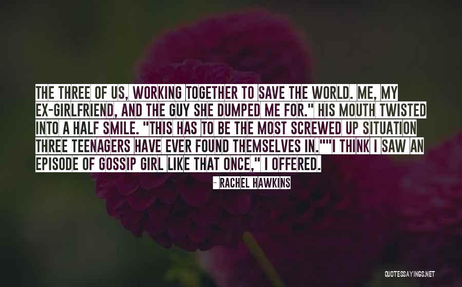 Screwed Up World Quotes By Rachel Hawkins