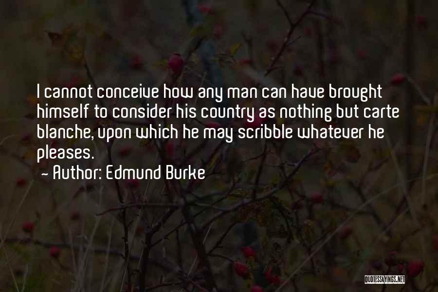 Scribble Quotes By Edmund Burke