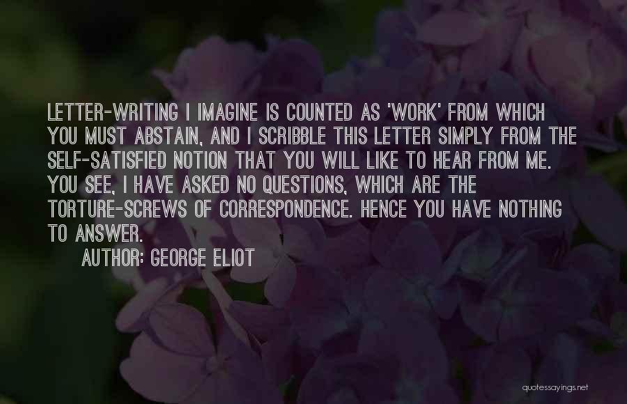 Scribble Quotes By George Eliot