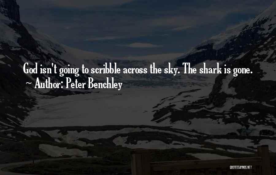 Scribble Quotes By Peter Benchley