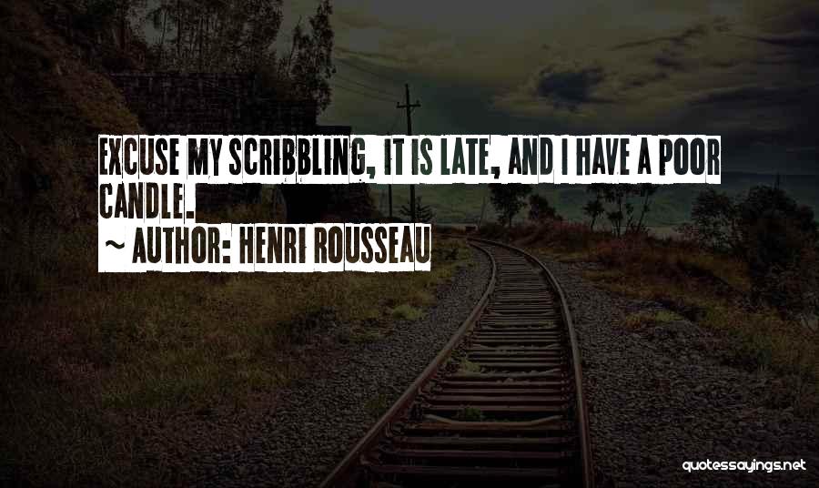 Scribbling Quotes By Henri Rousseau