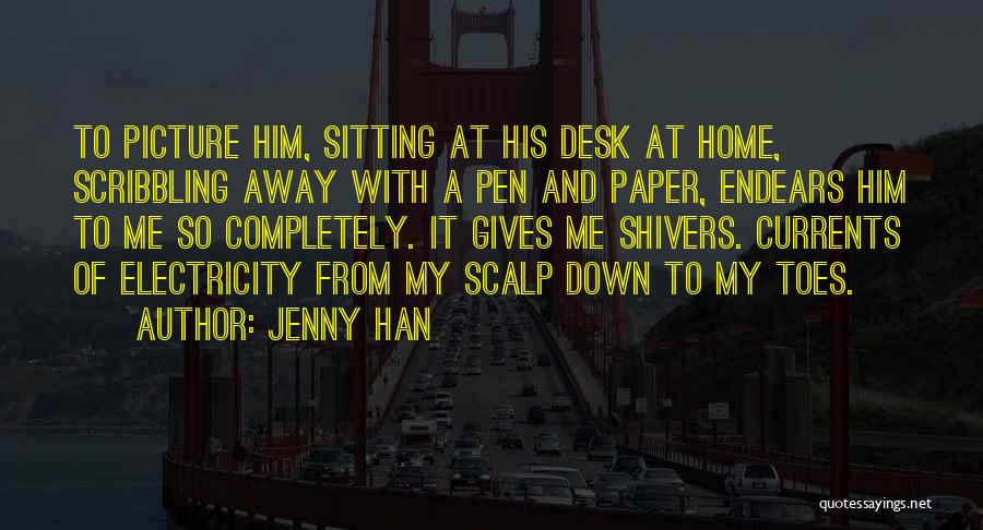 Scribbling Quotes By Jenny Han