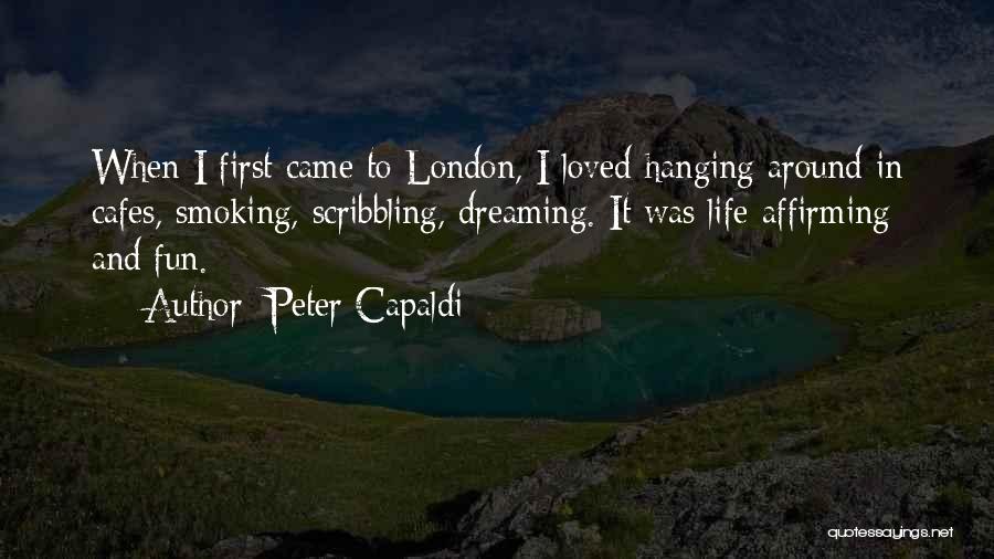 Scribbling Quotes By Peter Capaldi