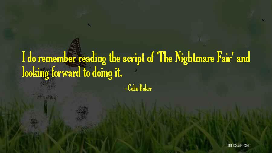 Script Quotes By Colin Baker Script Quotes By Colin Baker