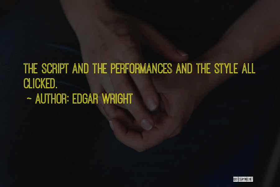 Script Quotes By Edgar Wright